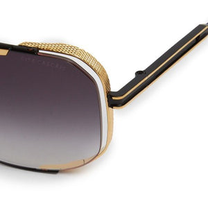 PATIA STATS Cascas™ Crown embeded with Diamonds with Curved Metal Frame & Copper Tinted Densed Lenses Aviator Eyewear