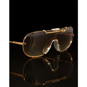 PATIA ® WrapShip 903™ Gold Crown Alien Frame & Copper Tinted Dense Lenses Eyewear