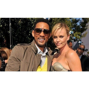 PATIA ® KingGun 656 ™ Gold King Crown Sculpture & Carbon Tinted Dense Lenses Eyewear