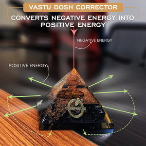 TOURMALINE URJA YANTRA - by Dr.Riech for Vaastu Dosh Correction & Wealth Energy Attraction